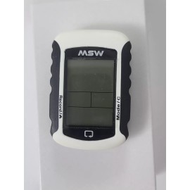 MSW Miniac 333 GPS BLE Bicycle Computer GPS Wireless White Bluetooth HR