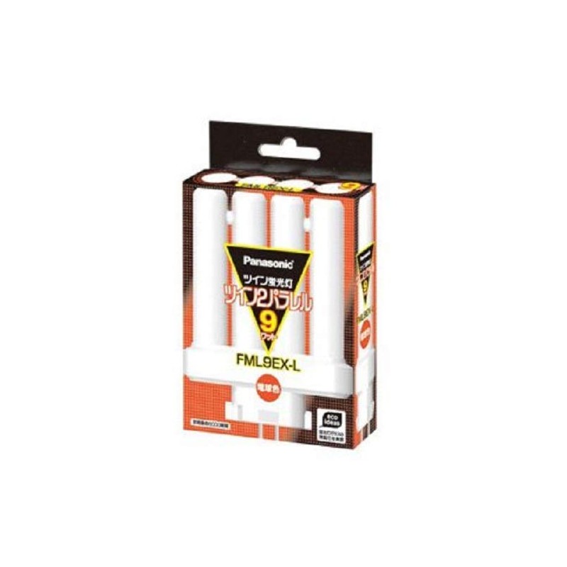 Panasonic Twin Fluorescent Lightbulb 4-Piece Flat Bridge