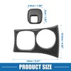 X AUTOHAUX Car Start Ignition Key Hole Panel Cover Interior