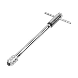 Rannb Adjustable Ratchet Tap Wrench for M3-M8 Thread Taps Extended T-Handle Ratchet Tap Holder Wrench Manual Tapping Accessories