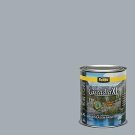 Rodda Paint CASCADIA XL Exterior Satin Paint & Primer in One, Quart, Harbour Grey