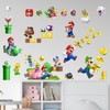Mario Wall Sticker 3D for Children's Room Decor Bedroom Wall