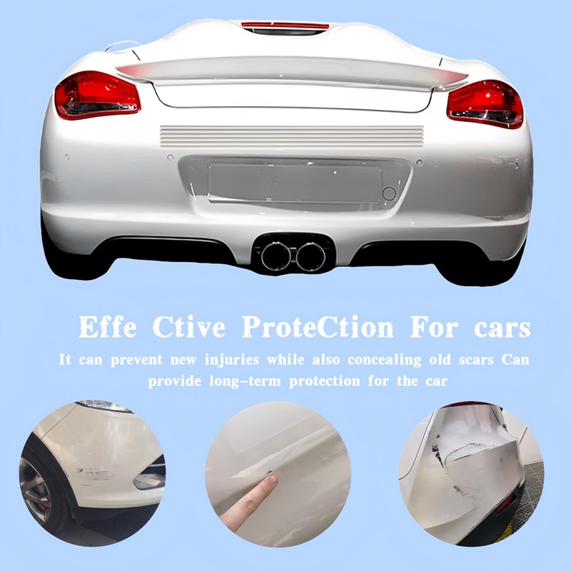 FXNX DIY Car Bumper Guard Rear Bumper Protector 5PCS Car