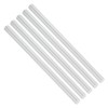 sourcing map 5pcs 3/8"(9.5mm) Diameter 6061 Aluminum Round Rods 8"(204mm)