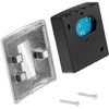 Bonbo 3316250.712 Digital LED Black Thermostat for RV/Camper Conditioner, Replace