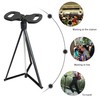 ALEVMOOM Walking Cane with Seat,Portable Folding Cane,Crutches Stool for Adults,Lightweight