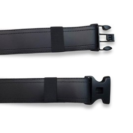 MEGABELTS | Duty Belt | Utility Work belt | police gear for men | tactical leather belt | Security, hunting, or police forces - INSIDE and OUTSIDE Belts are included. (2X-Large (44-48))