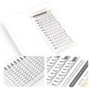 NAGARAKU Premade Spike Eyelash Extensions, 120 Pieces, Spikes, Ellipse Eyelashes,