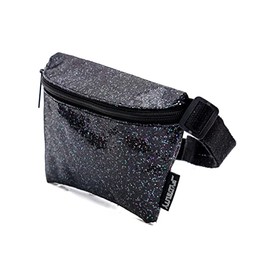 FYDELITY Holographic Fanny Pack for Men Girls Neon Fanny Pack Women Essentials Rave Accessories Cute Fanny Packs for Women Fashionable Iridescent Festival Bag Fashion Waist Retro 80s 90s (83257)