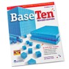 hand2mind Blue Plastic Base Ten Blocks Complete Set, Place Value