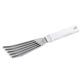 OCS Parts Pro Series 12-Inch Fish Spatula | Stainless Steel Slotted Metal Flipping Spatula for Home and Commercial Kitchens