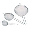 KitchenCraft Fine Sieve Set, Stainless Steel, 3 Pieces