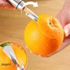 Orange Citrus Peelers 2PCS Upgraded - Stainless Steel Slicer Cutter