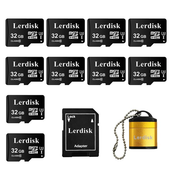 Lerdisk Factory Wholesale Micro SD Card 32GB U3 Pack of