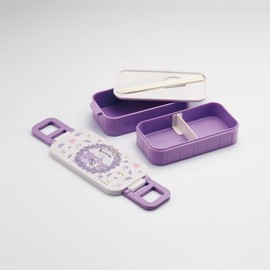 Skater YZW3AG-A Sanrio Bento Box, 20.3 fl oz (600 ml), Antibacterial, 2-Tier, For Women, Made in Japan