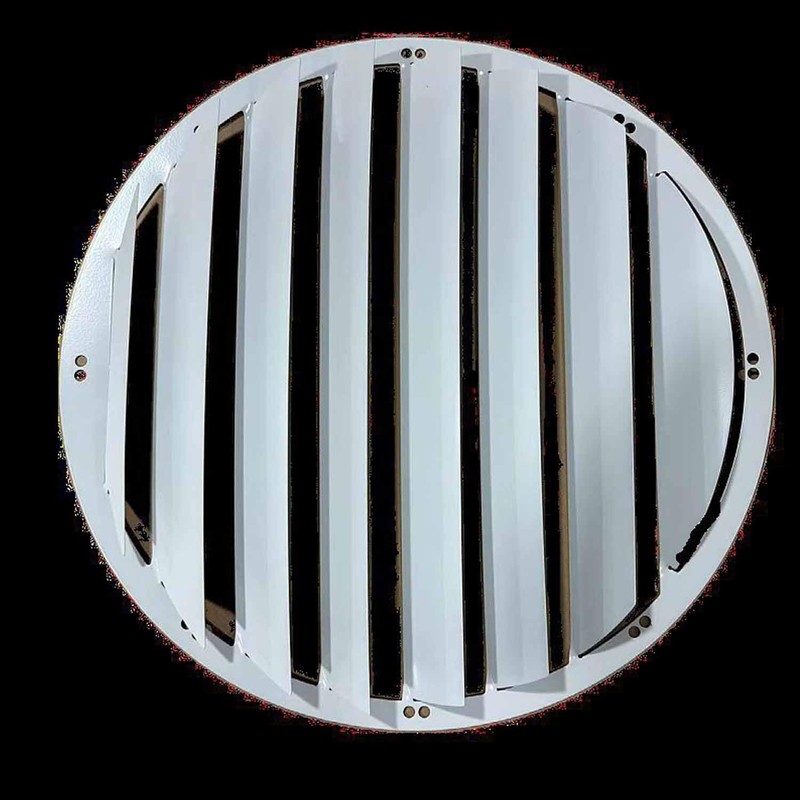 24in Outdoor AC Deflector Cover - Universal Stainless Steel Wind