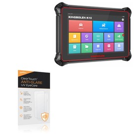 BoxWave Screen Protector Compatible With KINGBOLEN K10 obd2 scanner - ClearTouch Anti-Glare Anti-UV EyeCare (2-Pack), Filters out Harmful Blue Light Reduce Fatigue