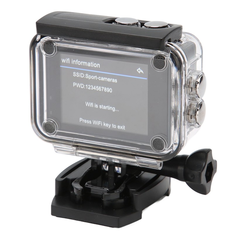 5K Waterproof Action Camera WiFi Remote Control 2.0inch and 1.3inch
