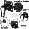 Shimeyao Stainless Steel Ceiling Hooks, 6 Sets Heavy Duty Eye