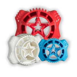 Hero USA, Made in USA Soft Rubber Dog Toy, Ideal for Fetching & Chewing, Indestructible Dog Toy