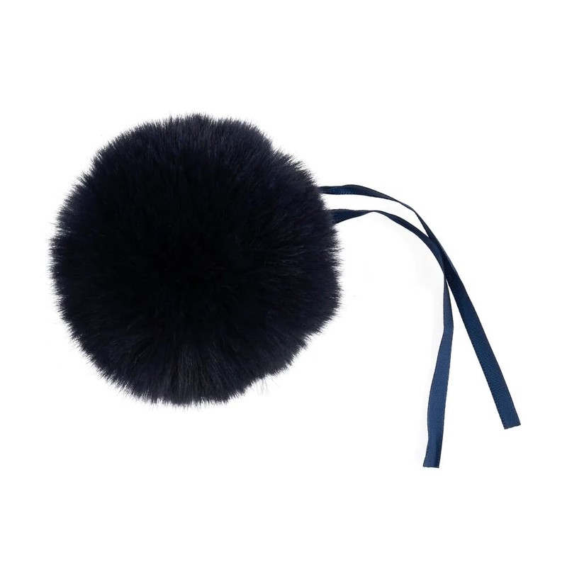 Trimits Faux Fur Pom Pom Medium 6cm Assorted Colours Khaki