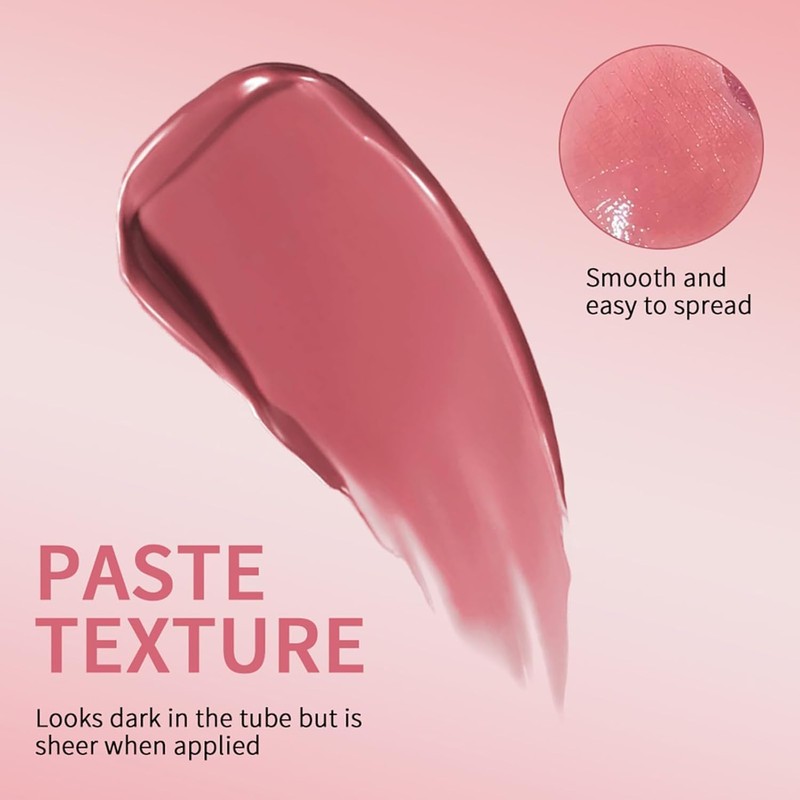 Black Honey Lipstick, Tinted Lip Balm, Moisture Shine Lipstick (Pink)