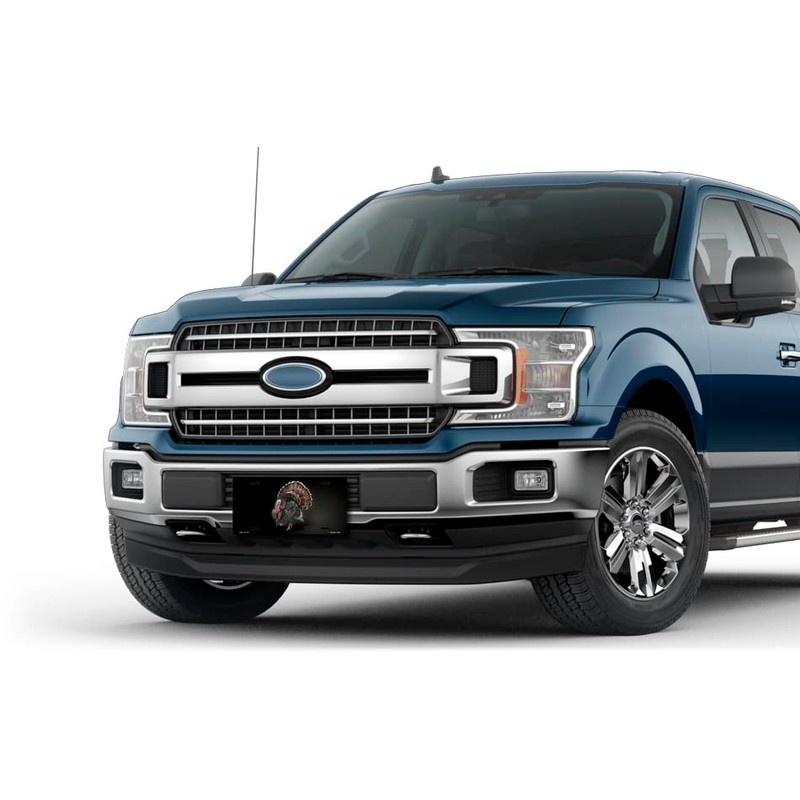 Turkey on Black License Plate