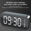 Bluetooth Speaker Alarm Clock Retro Small Multi Functional Desk Subwoofer
