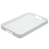 Bzyoo 11.5 x 16 Inch Large Rectangle Stackable Melamine Serving