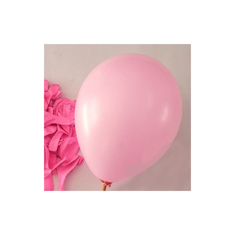 25pcs Plain 12" Pink Helium Quality Latex Balloons Birthday Wedding