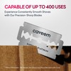 Caveem 60 Count Double-Edge Safety Razor Blades, Replacement Razor Refills