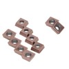 10Pcs Carbide Turning Inserts Cutters DIY CNC Lathe Wood Cutting