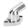 Water Neck Thermostat Housing 8459BK 15° Swivel Silver Thermostat Housing