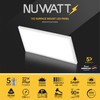 NUWATT 1x2 FT LED Flat Panel, 5CCT 2700K/3000K/3500K/4000K/5000K Selectable, 2000LM,