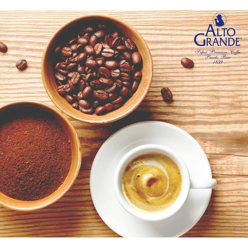 Alto Grande Coffee Super Premium Ground Coffee From Puerto Rico,