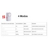 Mengshen Wireless Door Alarm, 4-Pack Small Wireless Magnetic Sensor Warning