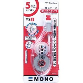 Tombow Pencil Correction Tape MONO Mono YS 0.2 inch (5 mm) CT-YS5 (4 pcs)