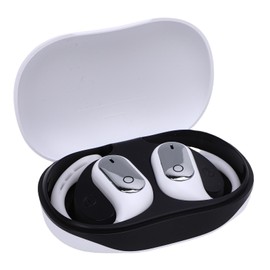 Generic Wireless Earbuds, Bluetooth 5.4 Headphones Bass Stereo, Multifunctional Ergonomic in Ear Earphones with Charging Case for Sports, Games, Business for Laptop Pad Phones (White)