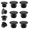 FYHJNC 10 Pieces Bike Handlebar End Plugs, Black Plastic Bar