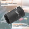 sourcing map 2pcs Deep Impact Socket 3/8" Square Drive by