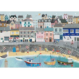 Ravensburger Coastal Harbour 1000 Piece Jigsaw Puzzle for Adults and Kids Age 12 Years Up