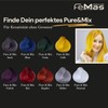 FemMas Haarfarbe Pure & Mix 3x Asch I Professionelle Creme