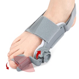 Asheyya Bunion Splint Corrector Big Toe Straightener with Knob Correction Hallux Valgus Corrector