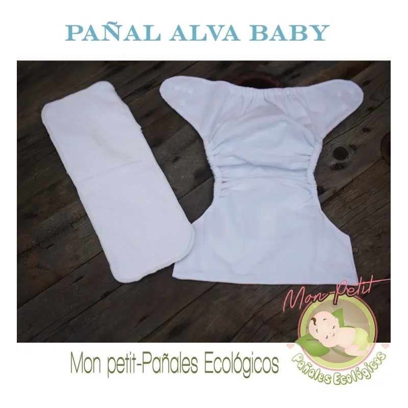 Pañal Unitalla Ecologico De Tela Alva Baby Para Tu Bebé