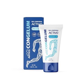 Congelum | Gel Corporal | Fórmula Refrescante con Mentol, Canela, Aceite de Romero, Jengibre y Extracto de Cayena | Gel de Rápida Absorción Piernas, Brazos, Espalda y Hombros | 50 ML | 1 Pack