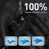 BISON DENIM Men's Genuine Leather Gloves Warm Wool Lining Leather