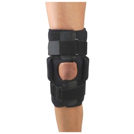 MedSpec Gripper™ 12" Hinged Knee Brace, Neoprene ROM - Small
