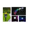 NEWOTE Outdoor Solar Pathway Lights Waterproof 2-Packs Outside LED Decorative