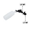 Pool Auto Fill Float Valve 3/" and 1/2" Replacement |