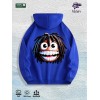 3D Dreadlocks Face Graphic Hoodie 100% Cotton US Warehouse 7